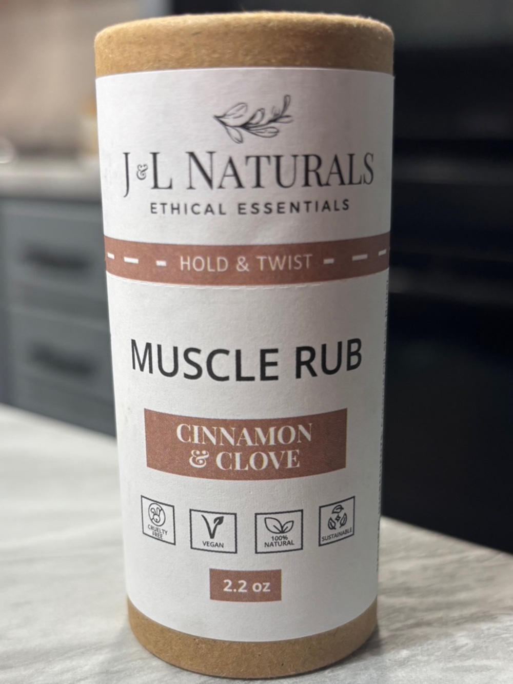 J&L Naturals: Cinnamon & Clove Muscle Rub - Ethical Essentials